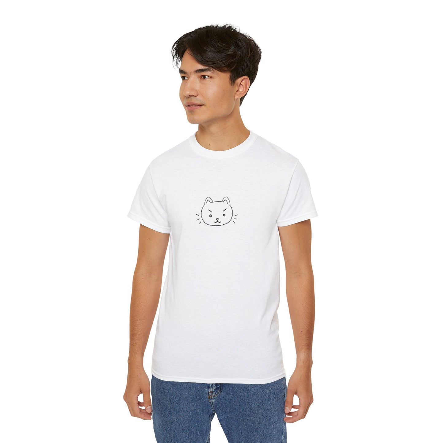 Kitti Cat Logo Unisex Ultra Cotton Tee