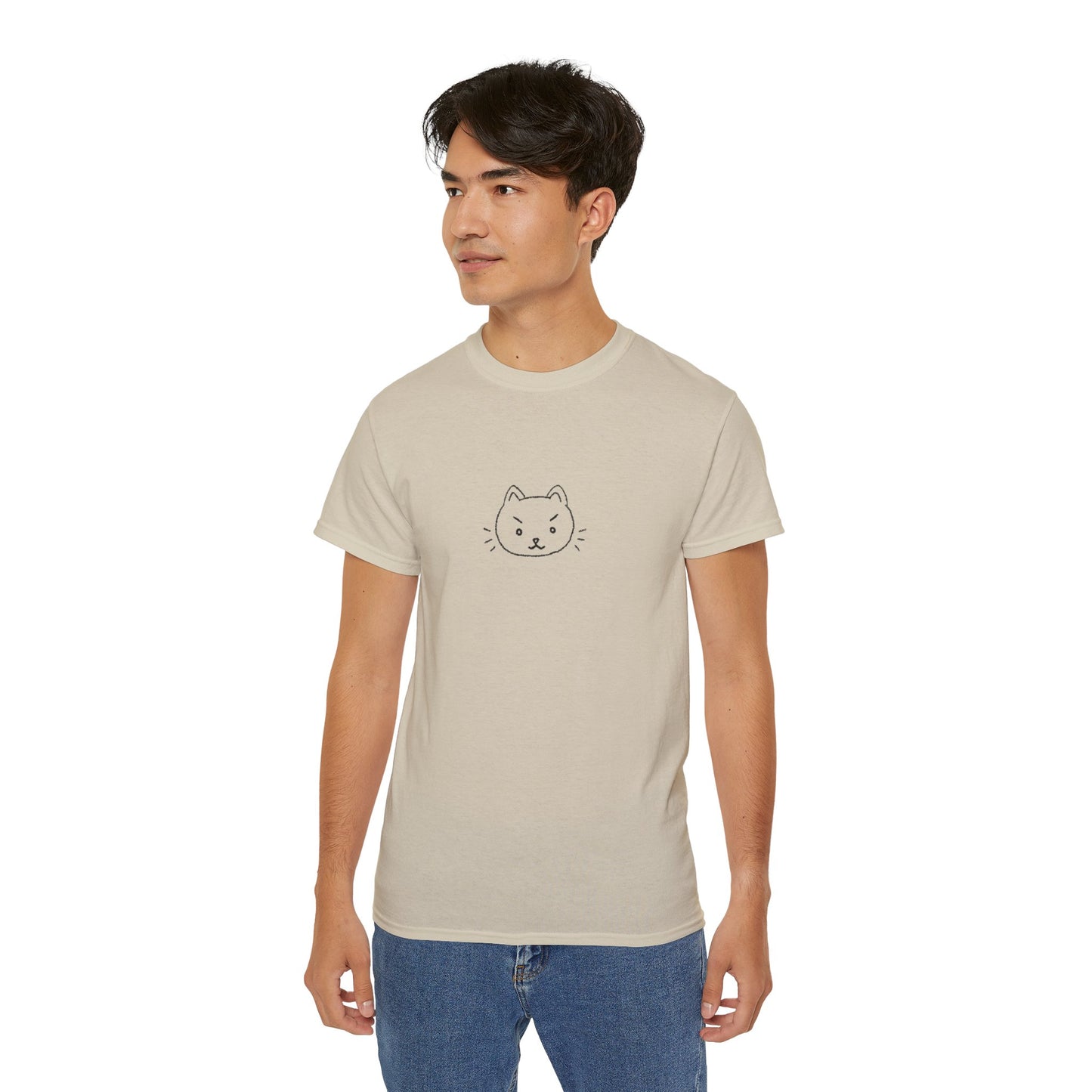 Kitti Cat Logo Unisex Ultra Cotton Tee