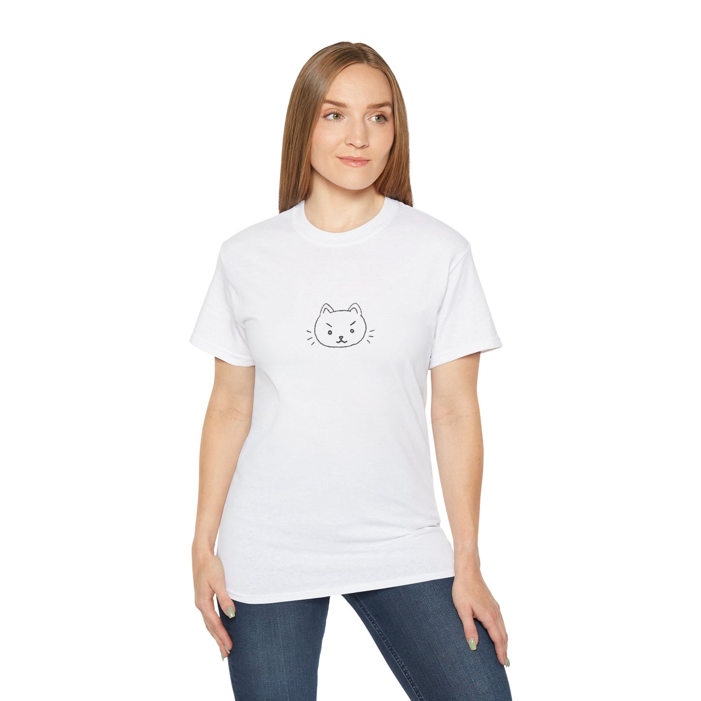 Kitti Cat Logo Unisex Ultra Cotton Tee