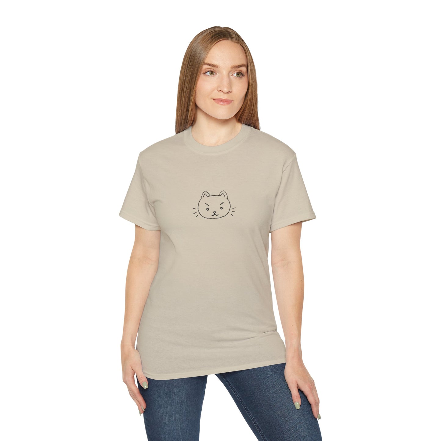 Kitti Cat Logo Unisex Ultra Cotton Tee